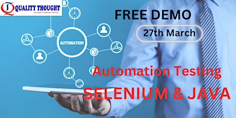 FREE DEMO on Automation Testing (SELENUIM & JAVA)