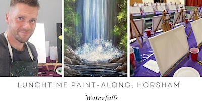 Primaire afbeelding van Lunchtime Paint-Along, Horsham - 'Waterfalls'
