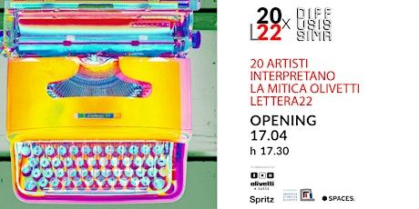 "20 x L22" mostra collettiva presso @Spaces Porta Nuova - DIFFUSISSIMA