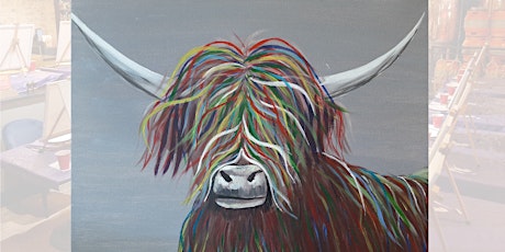 Tunbridge Wells Paint Night - 'Highland Cow'