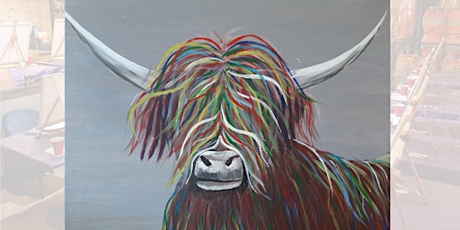 Tunbridge Wells Paint Night - 'Highland Cow' primary image