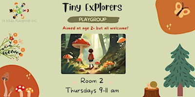 Imagem principal do evento Tiny Explorers 2+ y.o. (Room 2)