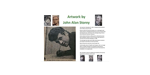 Imagem principal do evento Art by John Alan Storey