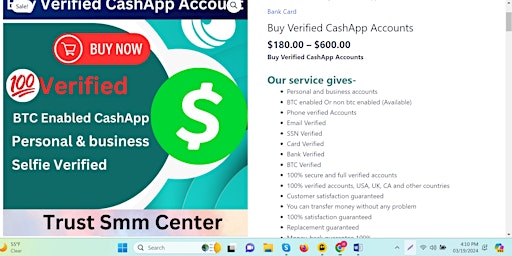 Imagen principal de How To Long Buy Verified Cash App Accounts