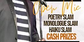 Primaire afbeelding van POETRY OPEN MIC NIGHT AT THE DOCK (CASH PRIZES & TROPHIES)