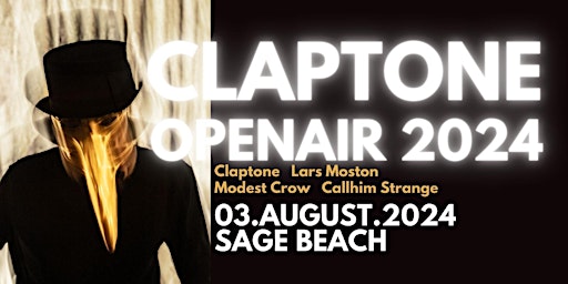Claptone Sage Beach Open Air 2024 primary image