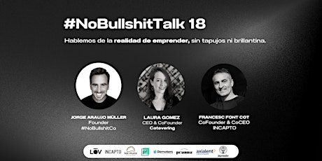 NoBullshit Talk  #18 | Laura Gomez - Co Founder & CEO @Catevering primary image