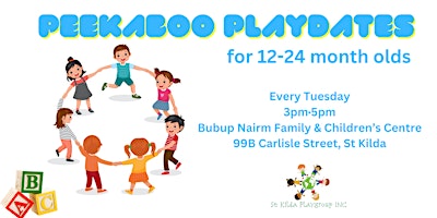 Hauptbild für Peekaboo Playdates 12-24 months (Room 1)