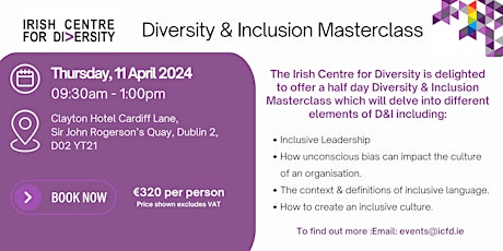 Diversity & Inclusion Masterclass