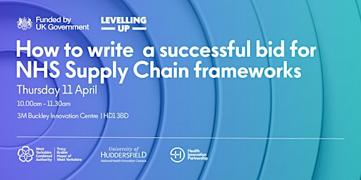 Imagen principal de How to write a successful bid for NHS Supply Chain frameworks