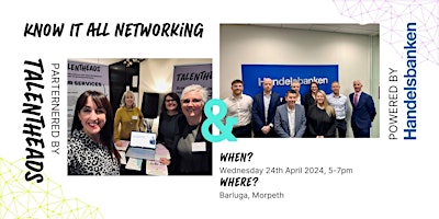 Primaire afbeelding van Know It All Network-Building relationships through professional networking