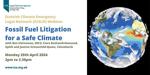 Hauptbild für Fossil Fuel Litigation for a Safe Climate