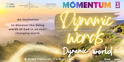Primaire afbeelding van Momentum 2024  -  'Dynamic Words, Dynamic World'