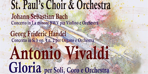 Imagem principal do evento Antonio Vivaldi - Gloria in Re Maggiore per Soli, Coro e Orchestra
