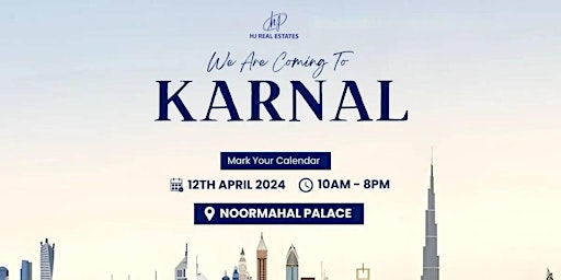 Imagem principal do evento Upcoming Dubai Real Estate Expo in Karnal