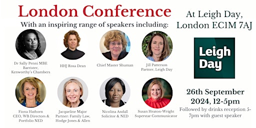 Immagine principale di Women in the Law UK London Conference 