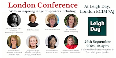 Image principale de Women in the Law UK London Conference