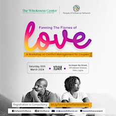 Fanning the Flames of Love: A Workshop on Conflict Management for Couples