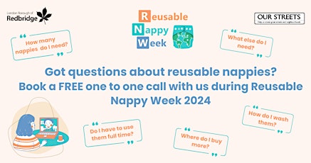 Reusable Nappy Week 121 calls (Redbridge Residents)