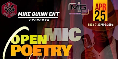 Imagem principal do evento THE $100 POETRY SLAM  LIVE AT R & R Soul Food.