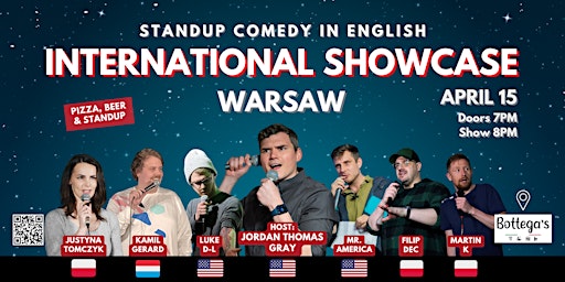 Primaire afbeelding van Warsaw • Standup Comedy in ENGLISH • International Showcase