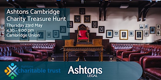 Ashtons Cambridge Charity Treasure Hunt  primärbild