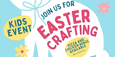 Imagem principal do evento Kids Easter Crafting session!