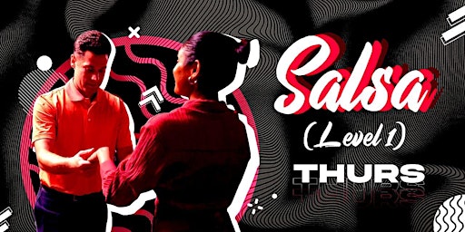 Imagem principal do evento April, Salsa (Level 1) Thur 7-8:30pm - 3 classes