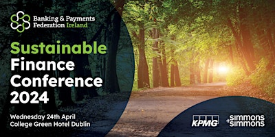 Primaire afbeelding van BPFI Sustainable Finance Conference 2024