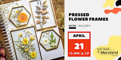 Pressed Flower Frames w/Wildry primary image