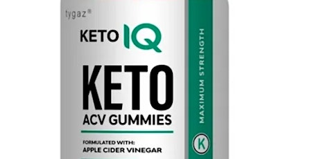 Keto IQ ACV Gummies Reviews [Fraudulent Exposed 2024] Beware Shocking ?