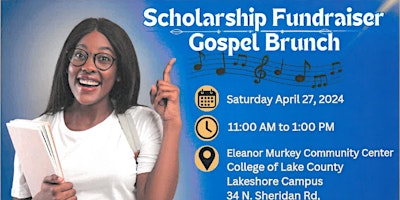 Imagem principal do evento Scholarship Fundraiser Gospel Brunch