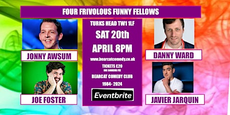 Bearcat Comedy Sat 20th April