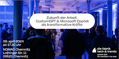 Imagem principal de die fabrik tech&trends #2 // Zukunft der Arbeit