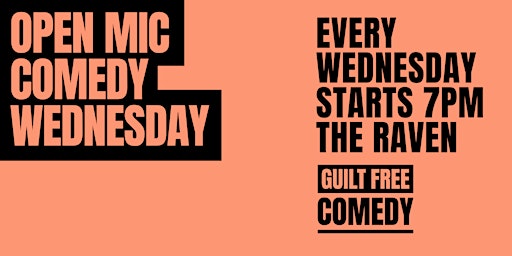 Imagen principal de Weekly Wednesday Open Mic Comedy