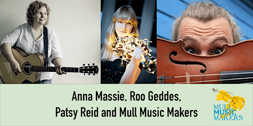 Primaire afbeelding van Dervaig Concert and Ceilidh with Anna Massie, Roo Geddes & Patsy Reid