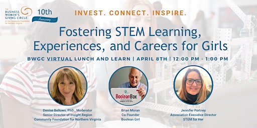 Imagen principal de BWGC Event: Fostering STEM Learning, Experiences, and Careers for Girls