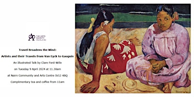 Primaire afbeelding van TRAVEL BROADENS THE MIND: Artists & their Travels from Van Eyck to Gauguin