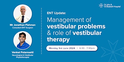 Primaire afbeelding van ENT update: Management of vestibular problems & role of vestibular therapy