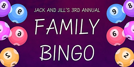 Jack and Jill Family Bingo