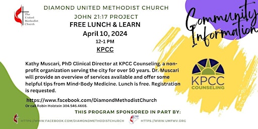 Immagine principale di Lunch & Learn - KPCC Counseling 