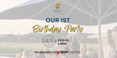 The Poole Property Club's 1st Birthday