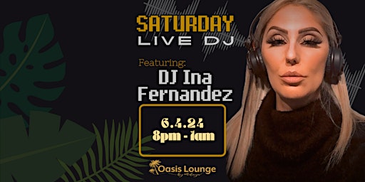 Imagem principal de OLBM Saturday Live DJ - DJ Ina