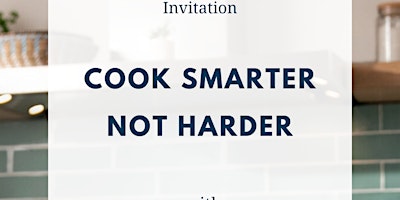 Cook SMARTER not HARDER primary image
