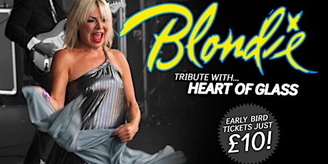 Imagem principal do evento Heart Of Glass (A Tribute to BLONDIE) LIVE at The Lodge Bridlington