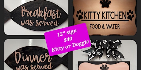 Cat or Dog Diner sign