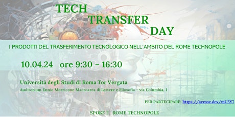 TECH TRANSFER DAY