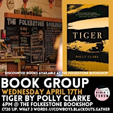 FWF book group TIGER by POLLY CLARK