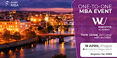 Immagine principale di Your Network Is Your Net Worth! Join Access MBA in Prague, 18 April 