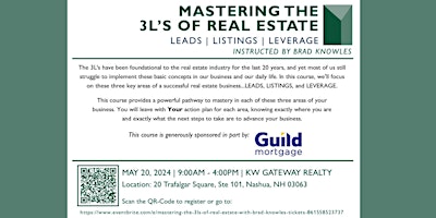 Mastering the 3L's of Real Estate with Brad Knowles primary image